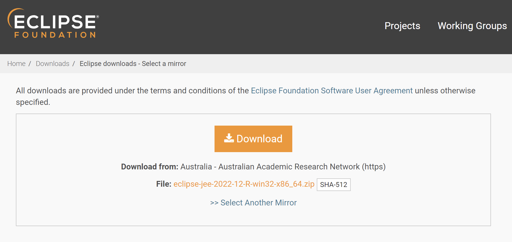 eclipse latest version download windows 10 64 bit