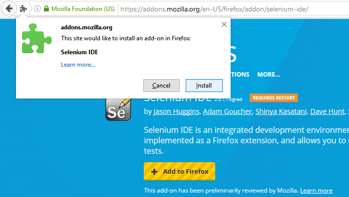 selenium mac install