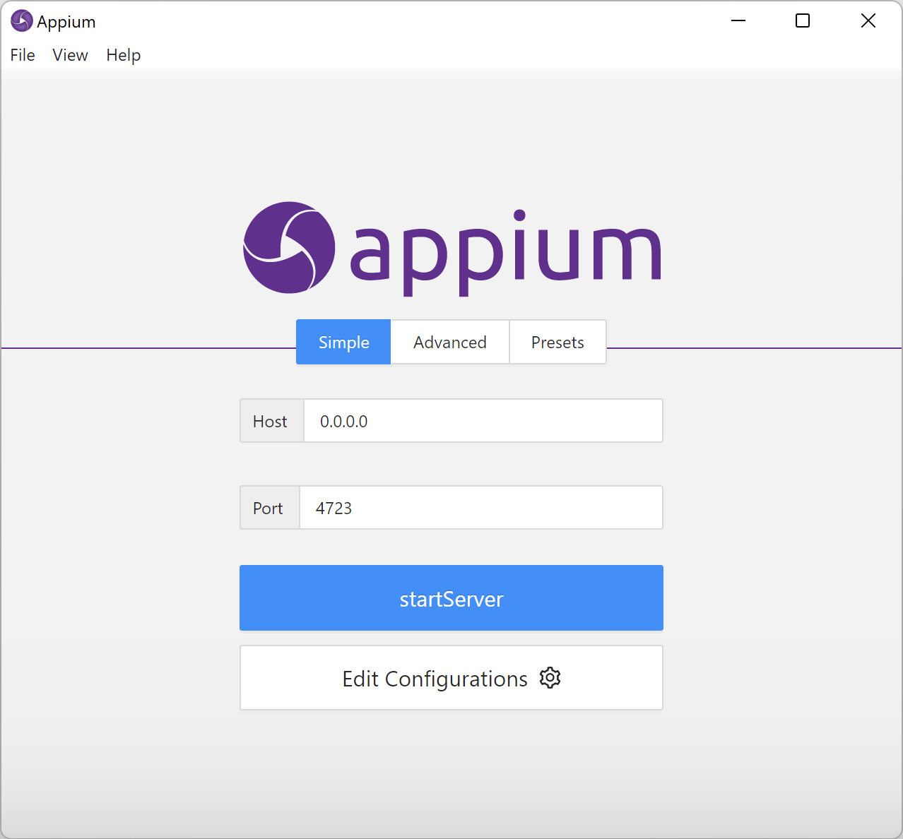 Appium Desktop Latest Version - v1.6.1