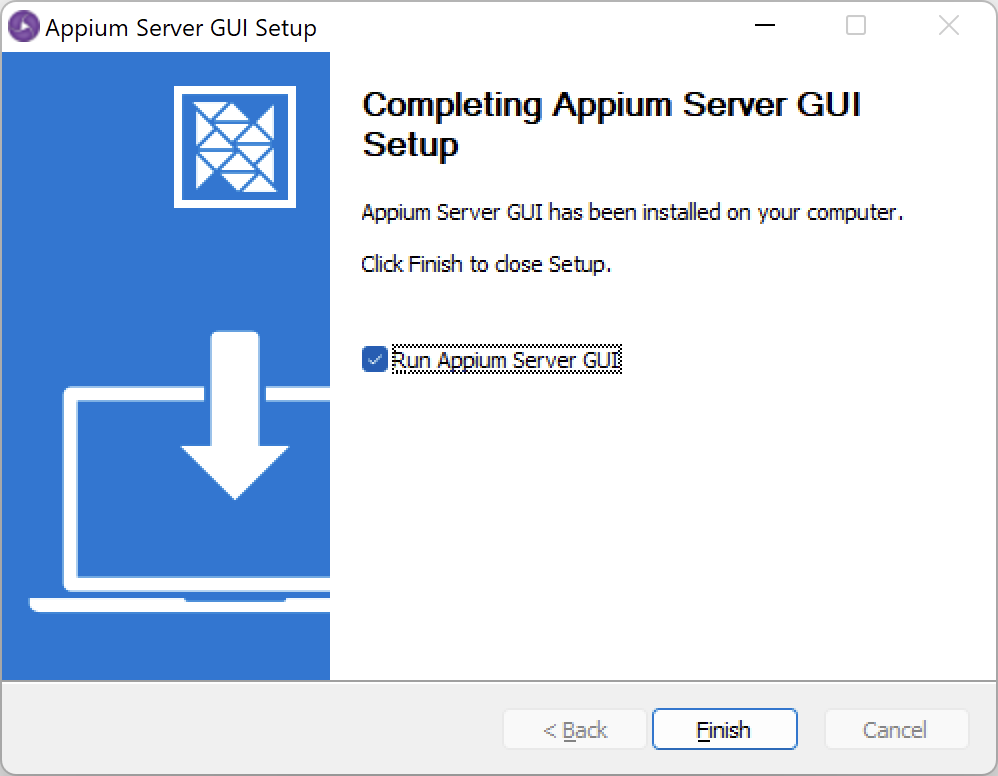 Completing Appium Setup