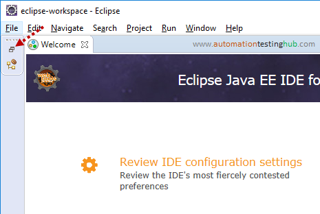 Eclipse - Restore Project