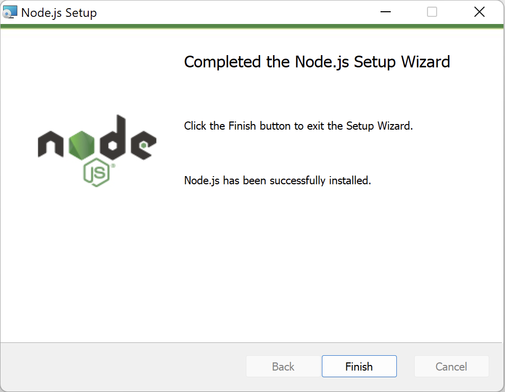 Node js npm install