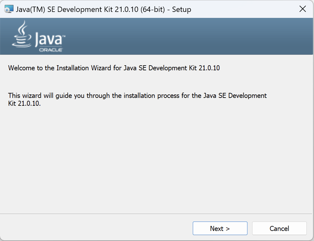 JDK Installation Setup