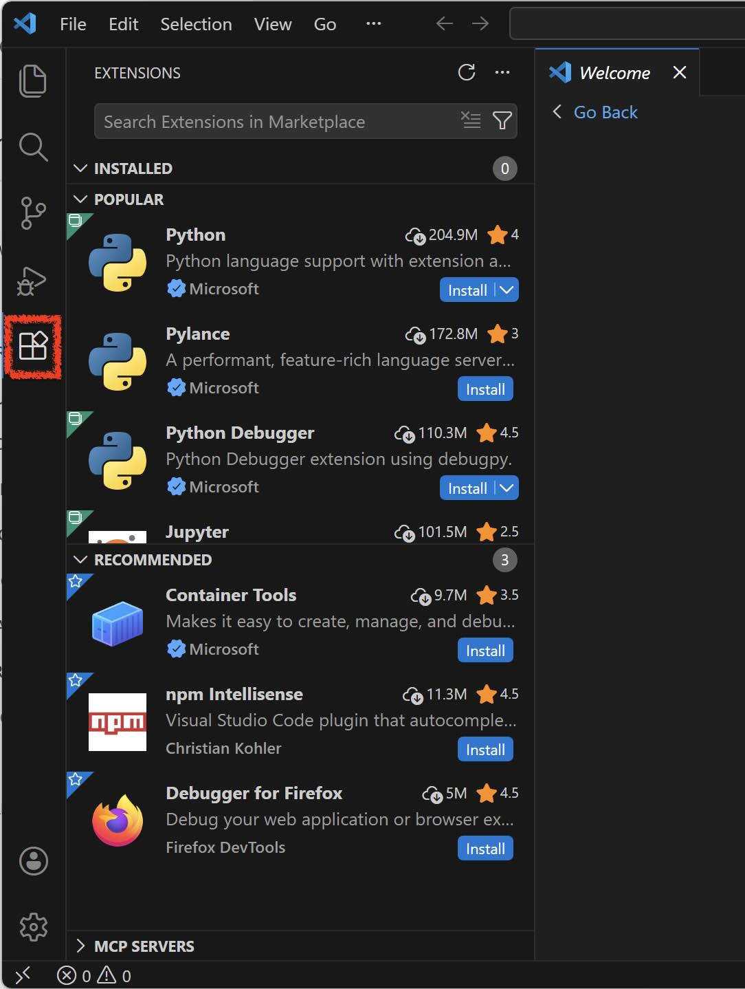 vs-code-extention-section