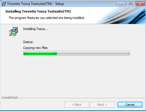 Installing Tosca